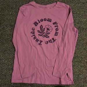 Purple girls long sleeve
